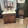 Dolls House Furniture Bathroom Image 2