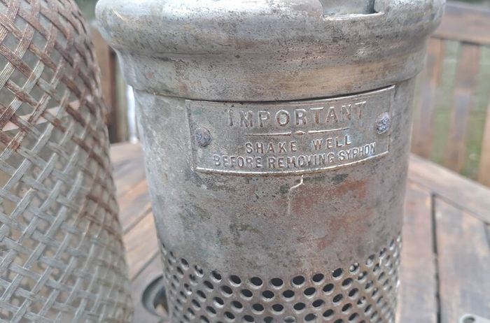 Vintage Mineral Water Syphon