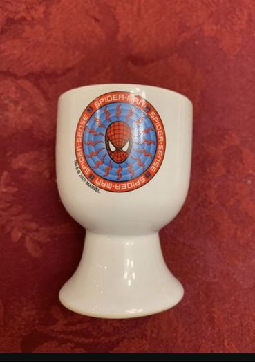 Vintage Spiderman Ceramic Breakfast Set 2002