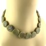 Vintage Serpentine Stone Necklace Image 3