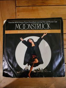 Dean Martin Thats Amore 7 inch Vinyl Single Capitol Records B 44153 Moonstruck 1988