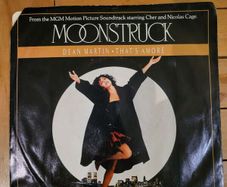 Dean Martin Thats Amore 7 inch Vinyl Single Capitol Records B 44153 Moonstruck 1988