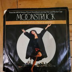 Dean Martin Thats Amore 7 inch Vinyl Single Capitol Records B 44153 Moonstruck 1988