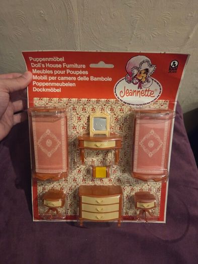 1970's Doll house Furniture - Brand New sealed