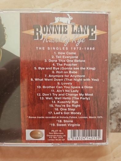 Ronnie Lane CD - The Singles 1973-80