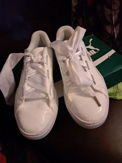 Puma Patent white