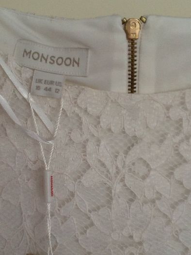 Monsoon lace ivory top