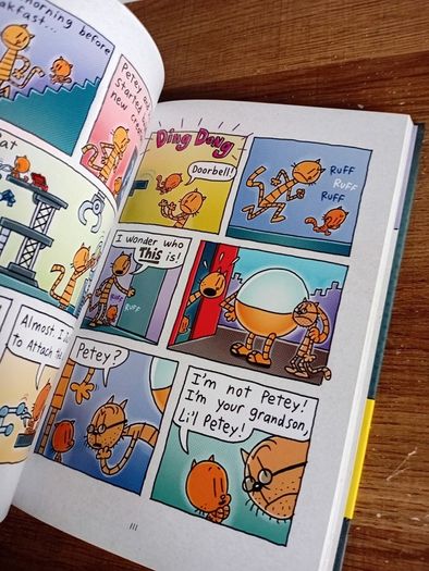Dog Man Books.  Two