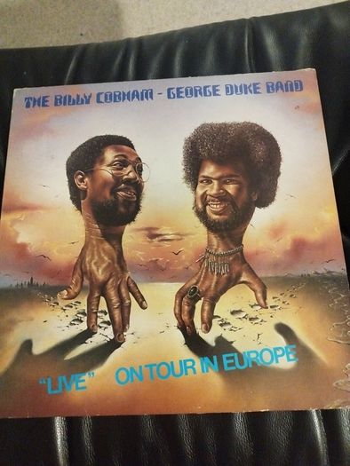 The Billy Cobham - George Duke band live in europe lp