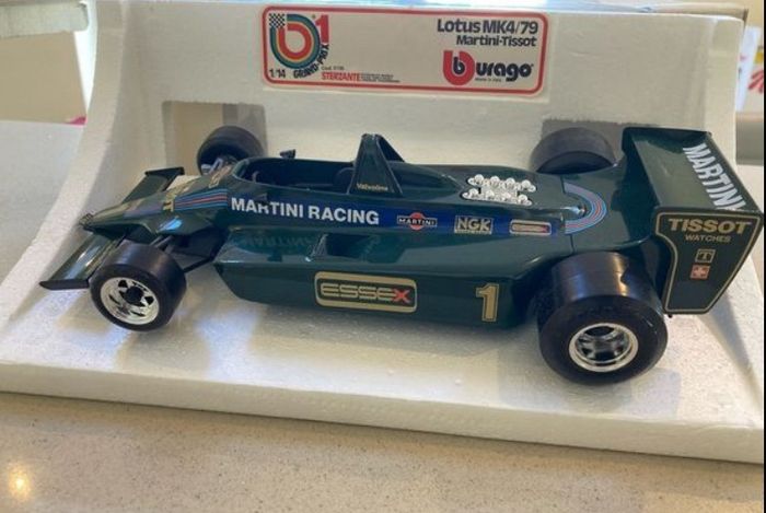 Lot x 3 Mario Andretti Formula 1 scale 1/16 and 1/14