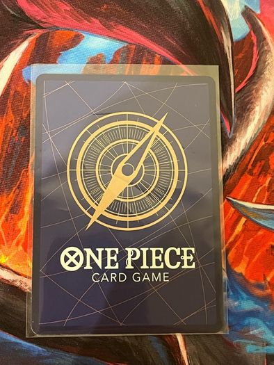 Demon Aura Nine Blades Draw Dead Man's Game (OP12-037) Alternate Art