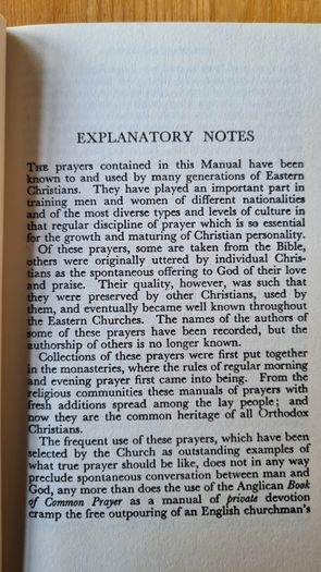 Eastern Orthadox Prayers 1979.