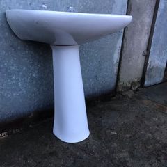 sink and pedestal