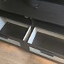 Black TV Cabinet Unit Image 3