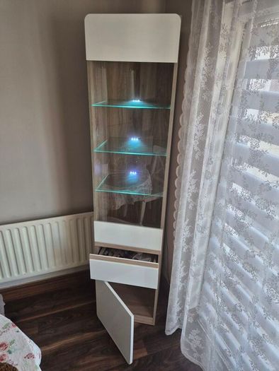 cabinet high gloss with light