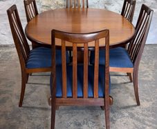 Mid Century G Plan Fresco Dining Suite, Fully Restored