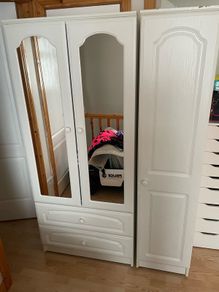 White wardrobe