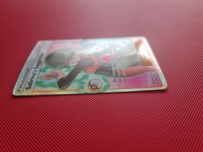 Sabrinas Suggestion Rare Full Art Trainer Pokemon Card from Team Up (181/181)