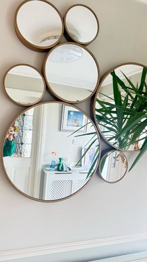 Hall table and mirror