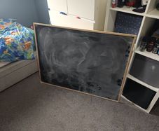 chalk board