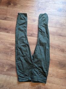 M&S Men's Slim Fit Stretch Cotton Chinos - Deep Forest Green (W30 / L29)
