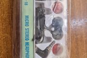 Vintage Micro Stereo Headphone Unpacked ML-18