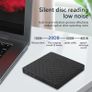 2 in 1 USB 3.0 Type C External DVD RW ROM CD Player Writer Reader Optical Drives for Laptop Desktop Computer Portable DVD Burner Image 3