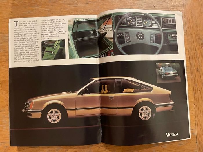 Original Irish OPEL Sales Catalogue