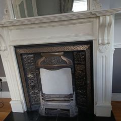 Victorian Style cast iron fireplace