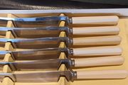 Set of Sheffield Stainless Knives