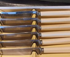 Set of Sheffield Stainless Knives