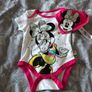 Baby grow and bib never used 6/9 mths Image 3