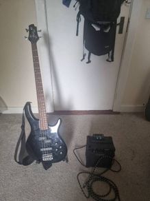 Cort Bass and Amp