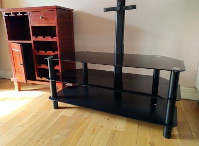 Wine rack and TV stand