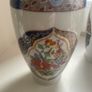 Vintage Japanese Porcelain Vase Set Image 4