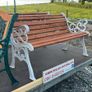 Raised beds bird feeders and cast iron benches Image 2