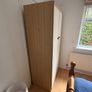 Beige and Wood Bedroom Wardrobe Image 6