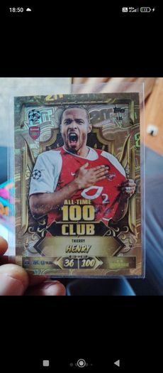 tierry Henry Golden card