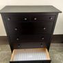 Chest of 6 drawers Hemnes black-brown Image 6
