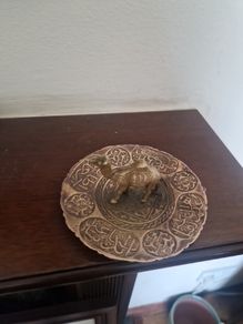 brass dish