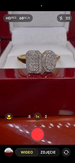 Diamond Cluster Ring