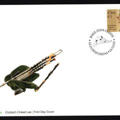 2018 Ireland 50th Anniversary Na Piobairi Uilleann Non-profit Organisation An Post First Day Cover (FDC)