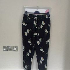 Ladies Elastic Waist Black Comfy Trousers from Dorothy Perkins