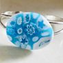 Handmade Glass Fused Dichroic Bangle - FREE DELIVERY Image 10