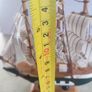 Le France Model Small Wooden Ship Replica Collectors Item. Image 4