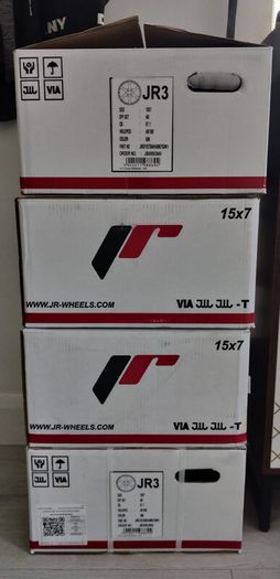 JR3 Alloys 15 Inch Brand New