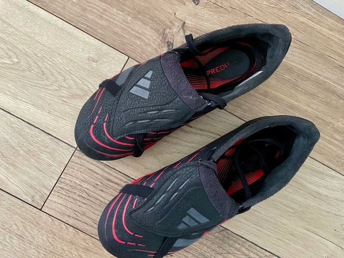 Predator League Fold-Over Tongue Childrens Firm Ground Football Boots