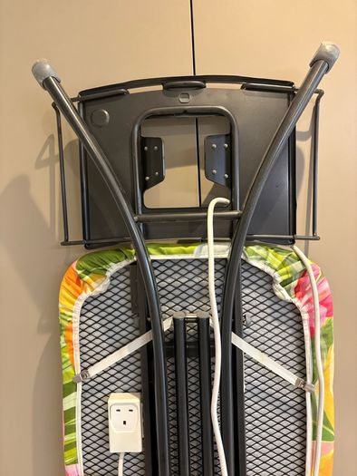 XL Ironing Board with socket and plug
