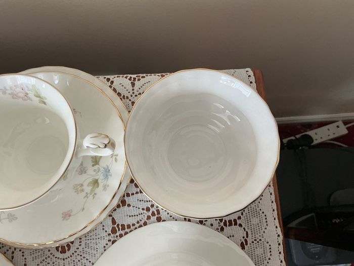 Vintage Royal Albert tea set in the Meadow flower pattern