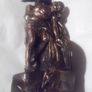 a bronze or metal the death of cuchulainn statue Image 3